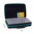thumbnail image 3 of Estuche De Almacenamiento Para Pintura De Diamantes Con 120 Ranuras, A Prueba De Golpes, Accesorios Para Manualidades, Contenedores Para Anillos, Abalorios, Diamantes De Imitación Brillantes Yuarrent HA023589-00, 3 of 7