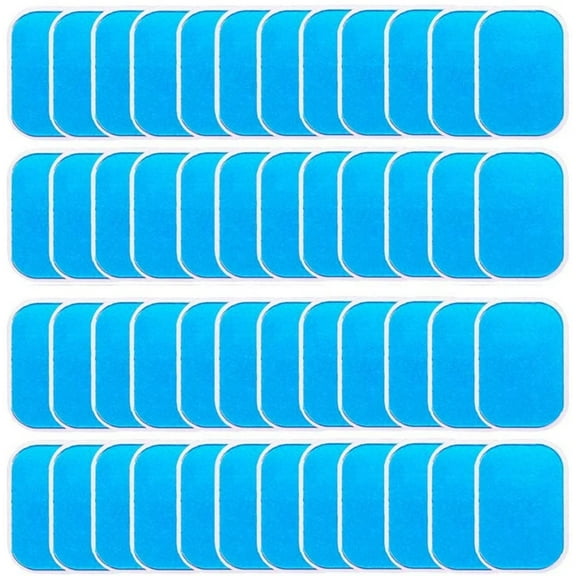 25 Pack Gel Pads for Abs Stimulator Ab Trainer Replacement Gel Sheet for EMS AB Stimulator Gel Pad for All Abdominal Belts Muscle Stimulator Ab Toner