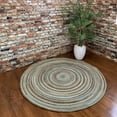 thumbnail image 2 of Capel Rugs American Heritage Slatewood - Versatile Braided Rug, 0' 36 Round, Ideal for Bedroom, Kitchen & Farmhouse, 2 of 5