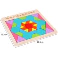 thumbnail image 3 of Casse-Tête Tangram Géométrique pour Enfants Jouet Éducatif Multicolore, 3 of 7