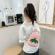 thumbnail image 4 of Bolso de pecho de fresa para niños de 3-11 años, Bolso rosa de fresa para niños, 4 of 9