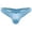 Blue, variant on Men's Exotic Triangle Briefs Strap Detailing Nighttime Apparel Black M