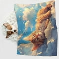 thumbnail image 6 of Disketp Cloud Sleeping Cat Dog Blanket/Bed Cover for Dogs and Cats,Puppy Essentials-Small, 6 of 8