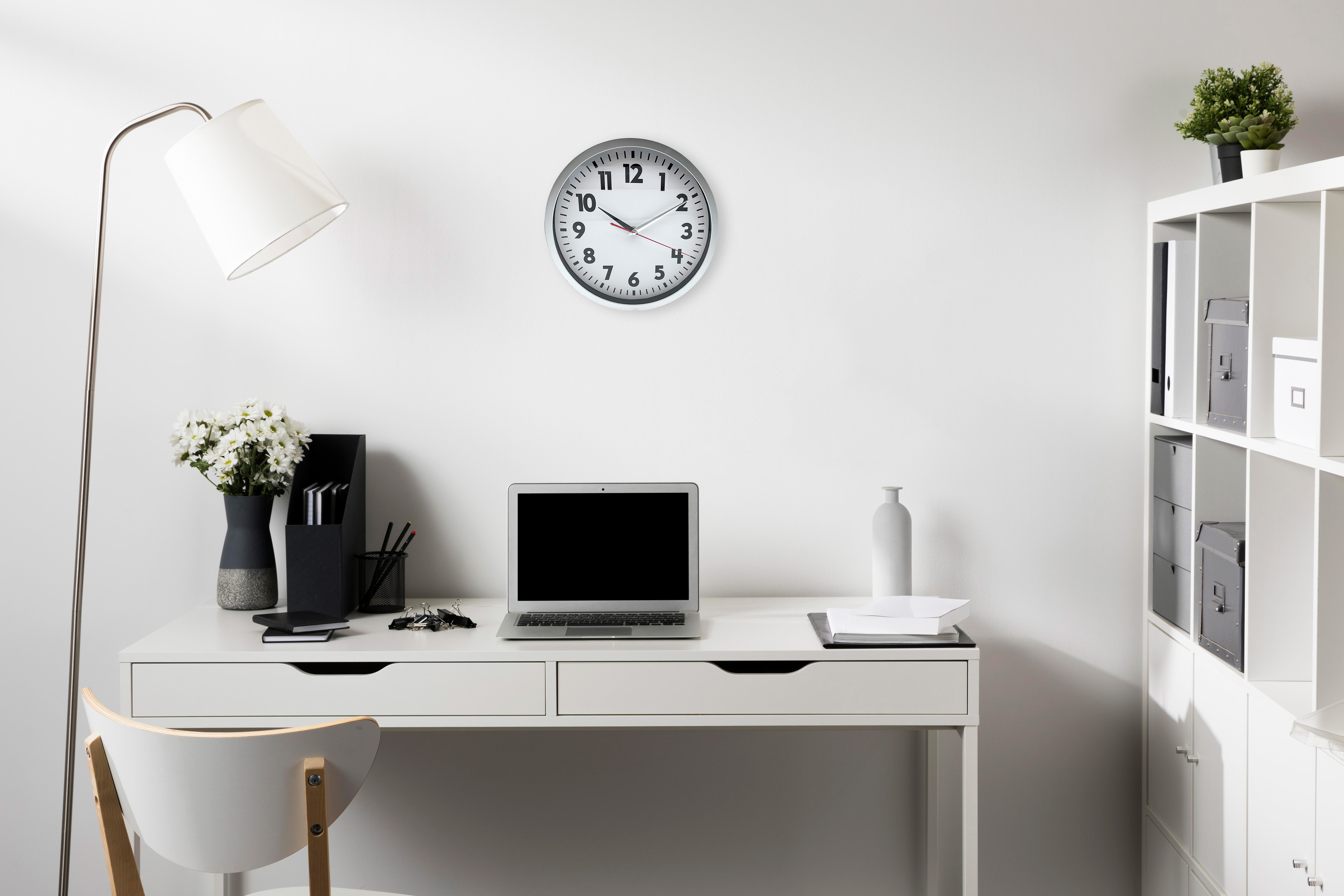 Mainstays 12" Quartz Modern Basic Wall Clock