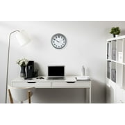 Mainstays 12\ Quartz Modern Indoor Schoolhouse Clock, Easy Read Dial