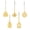 Yellow, variant on Premium Silicone Kitchen Utensil Set, Non Stick Cooking Tools with Heat Resistant Handles, Dishwasher Safe 5 Piece Gadget Set for Everyday Home Cooking and Baking