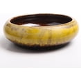 thumbnail image 4 of Ceramic Round Glazed Succulent Planter with Drainage Hole, Yellow, 4 of 8