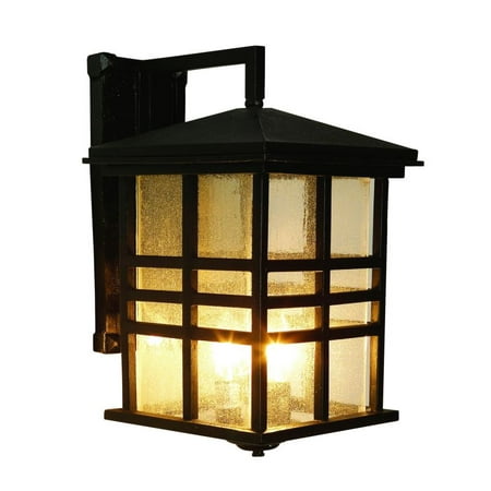

Trans Globe Lighting 4637 Asian Three Light Up Lighting Outdoor Square Wall Sconce from the Outdoor Collection
