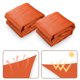 thumbnail image 3 of Yescom 2 Pack 25FT Triangle Sun Shade Sail Canopy UV Block Commercial Carpark Pool Camping Beach Outdoor Bright Orange, 3 of 10