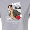 thumbnail image 3 of The Office - Love Is In The Air - Juniors Cropped Cotton Blend T-Shirt, 3 of 5