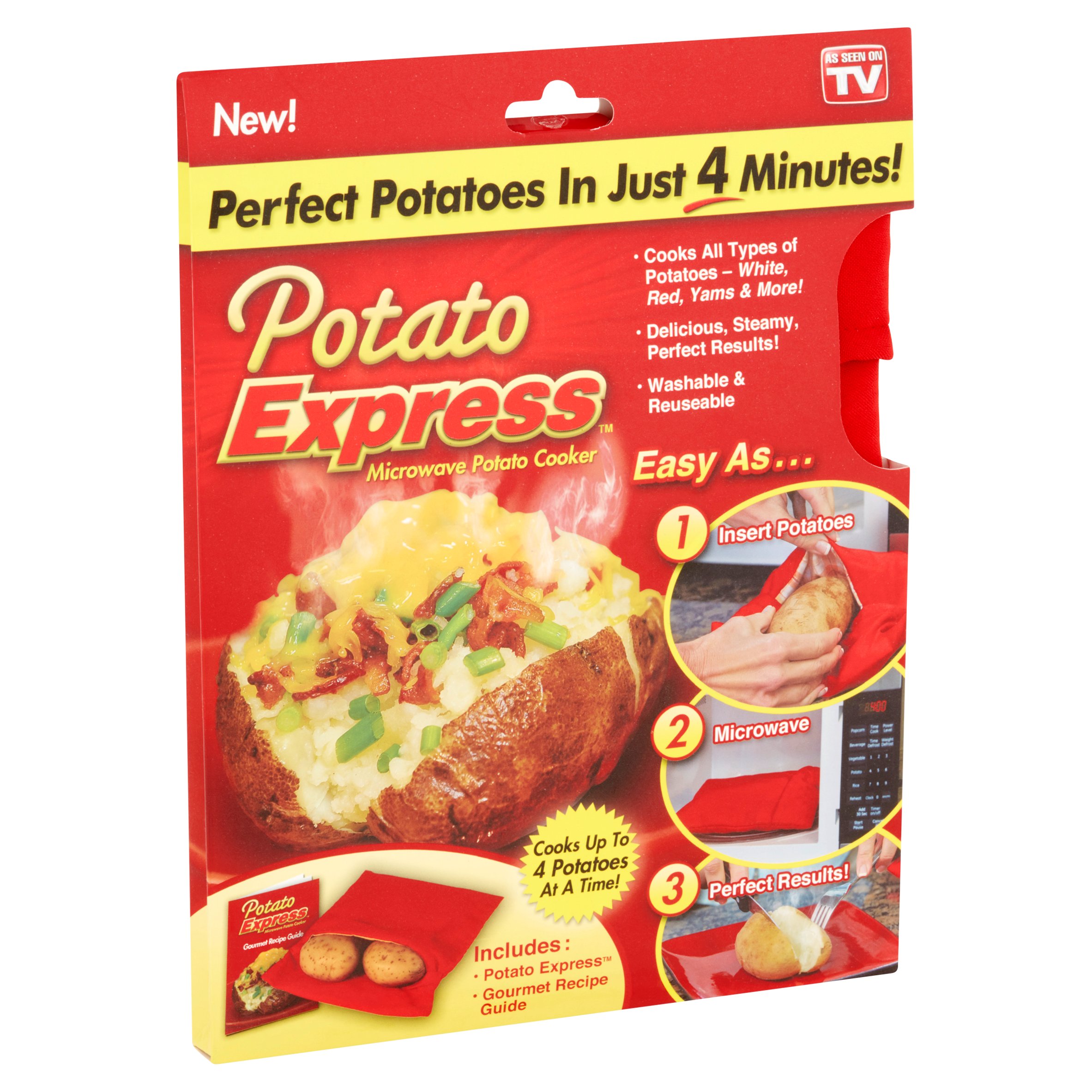 As Seen on TV Potato Express, Microwave Potato Cooker - image 2 of 4