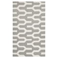 thumbnail image 1 of Safavieh Dhurries Grey & Ivory Area Rug I, 1 of 5