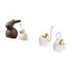 thumbnail image 5 of Estatua de cerámica,Juego de estatuas de cerámica para decoración de mesa de oficina en casa,estatua de cisne,Estatuas y figuritas de cisne de cerámica modernas Esculturas,Escultura de, 5 of 8
