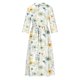 thumbnail image 5 of Vestido de Verano para Mujeres Impreso Cuello de Vuelta de Manga de Tres Cuartos, Estilo de Ocio de Moda para Ocasional, Fiesta Y Vacaciones, 5 of 5