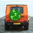 thumbnail image 6 of Logiee St Patrick's Day2 Print Spare Tire Cover, Universal Wheel Protectors,Waterproof Dust-Proof UV Sun Wheel Tire Cover,Fit for SUV, RV, Travel Trailer, Truck-17 inch, 6 of 6
