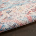 thumbnail image 6 of Nourison Home Machine Washable Series 1 Vintage Blue Multicolor 7'10" x Round Area Rug (8 Round), 6 of 10