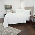 thumbnail image 4 of Rizzy Home Lydia 20" x 26" Cotton Standard Sham in White, 4 of 5