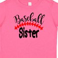 thumbnail image 4 of Inktastic Baseball Sister Boys or Girls Baby T-Shirt, 4 of 5