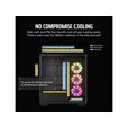 thumbnail image 6 of CORSAIR iCUE LINK 3500X RGB Tempered Glass Mid-Tower PC Case – 3x Pre-Installed RX120 RGB Fans – Reverse Connection Motherboard Compatible – Fits up to 10x 120mm Fans, 6 of 8