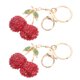 thumbnail image 1 of Houderco 2Ud Llavero Cereza Con De Aleación Para Regalo Y Uso Diario, 1 of 6