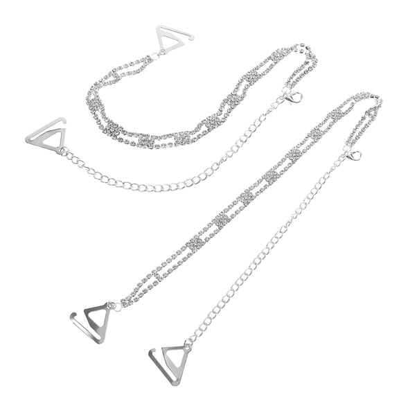 Hemoton 1 Pair Of Non-Slip Shoulder Straps Dresses Fashionable Bra Accessories Detachable Wedding Dress Straps For Weddings Backless Outfits
