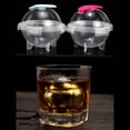 thumbnail image 3 of Wosthever Moldes de bolas de hielo con esfera de tapa, molde para hacer cubitos de hielo grandes para bebidas de leche DIY, fabricante rellenable para Cocina y Comedor 4 piezas con embudo Wosthever HA063546-03, 3 of 6
