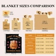 thumbnail image 3 of Yibo Hamster Blanket Flannel Soft and Comfortable Anti-static Bed Sofa Blanket, 3 of 7