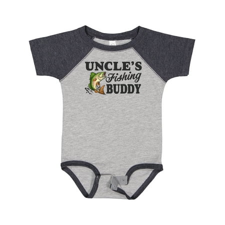 

Inktastic Uncle s Fishing Buddy Gift Baby Boy Bodysuit