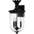 thumbnail image 2 of Quoizel Havana 3-Light Earth Black Outdoor Wall Lantern, 2 of 6