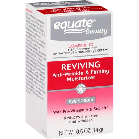 equate Beauté Raviver Anti-rides et Fermeté Hydratant Crème contour des yeux, 0,5 oz