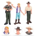 thumbnail image 3 of Shisuyan Realistic Figure Model Assorted Color 3Pcs 3.1x2.2in, 3 of 9