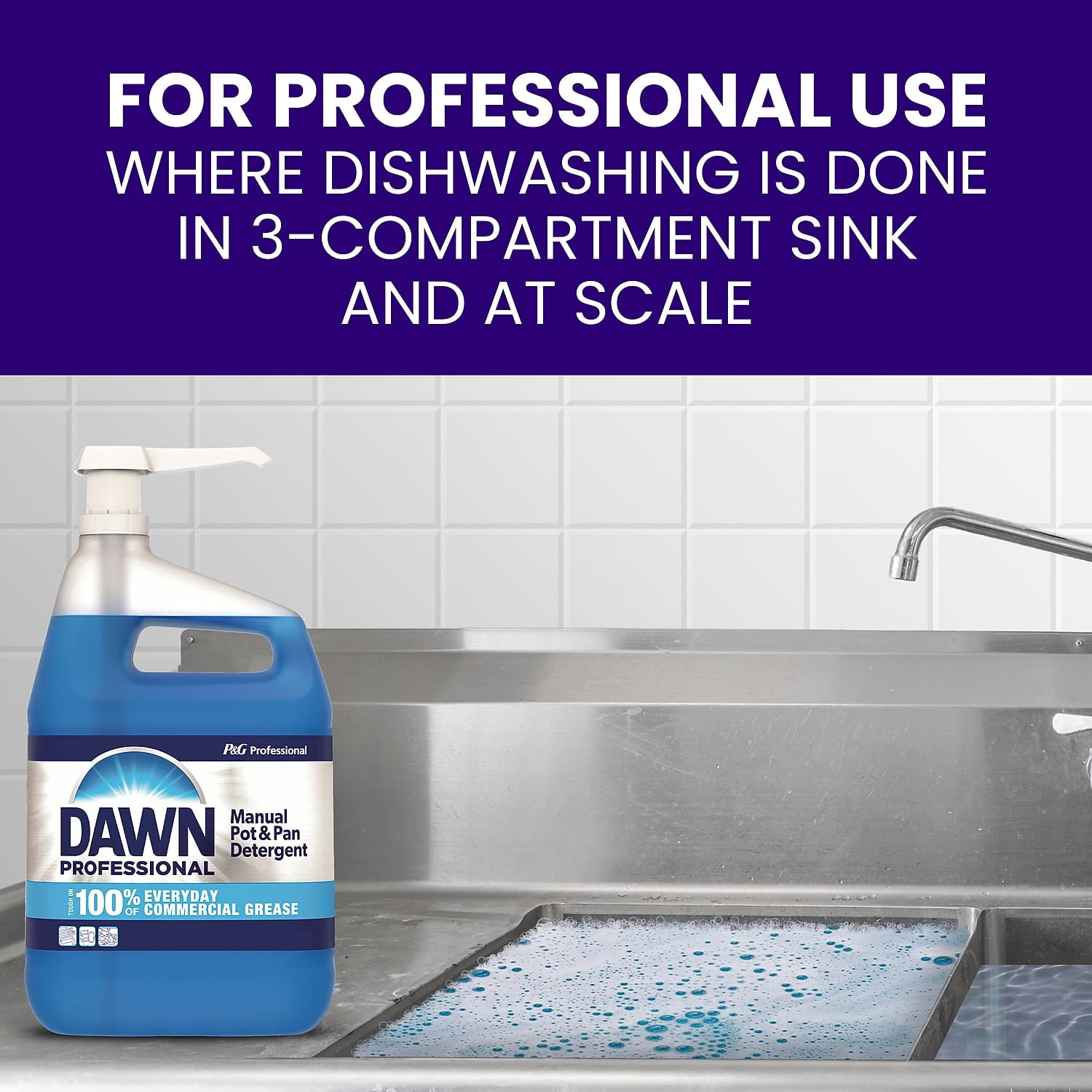 Dawn Professional Manual Pot & Pan Dish Detergent Original Scent Five Gallon Pail 02611
