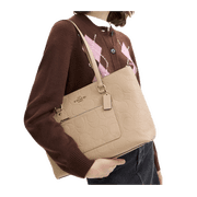 COACH Coach Leather Station Bag Shoulder Women's Tote