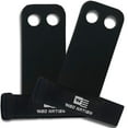 thumbnail image 1 of WOD Nation Barbell Gymnastics Grips Perfect for Pull-up Training, Kettlebells, Gymnastic Rings (Black, Small), 1 of 4