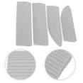 thumbnail image 1 of CTIRCHIU 1 Set of Triangle Grey Rubber Ramp for Doorway Thresholds with Drainage Channel, 1 of 8