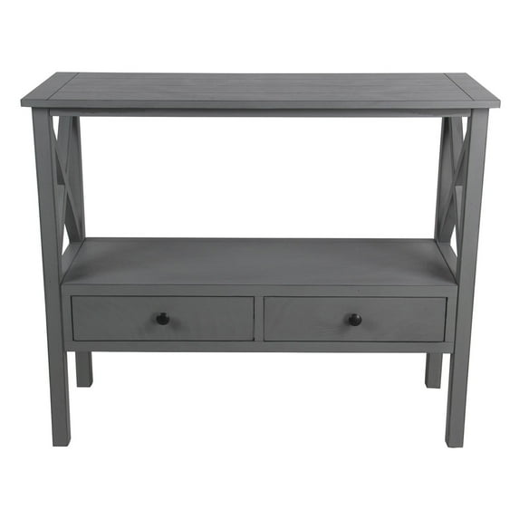 Privilege International 2 Drawer Urban Console Table