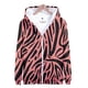 thumbnail image 1 of Sudadera con capucha y cremallera con estampado 3D de serpiente y leopardo para hombre y mujer, de manga larga, holgada, informal, urbana, 1 of 6