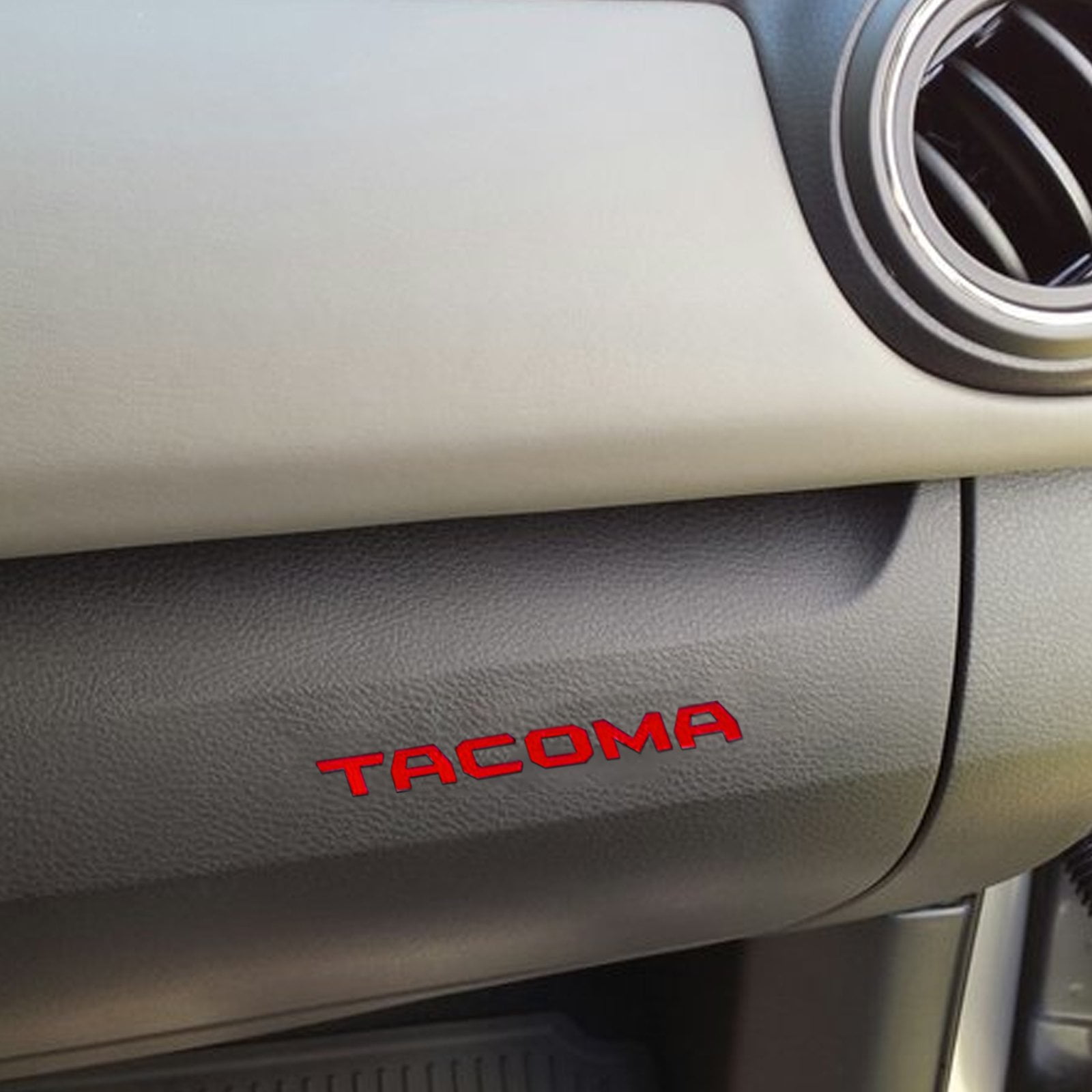 Matte White Loyo Glove Box Dashboard Letter Insert Decal Compatible with and Fits Toyota Tacoma 2016 2017 2018 Haru Creative Matte White Loyo Glove Box Dashboard Letter Insert Decal Compatible with and Fits Toyota Tacoma 2016 2017 2018 Haru Creative