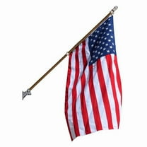 Valley Forge 8116092 72 in. American Flag Kit