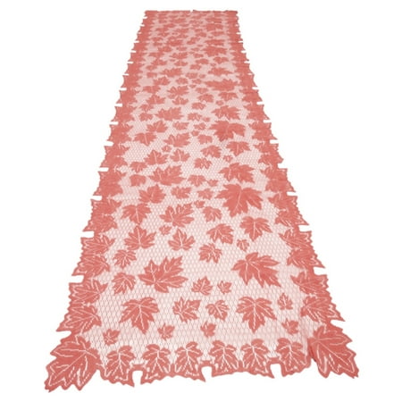 

lystmrge Plastic Tablecloth Cover Linens for 8-foot Table Thanksgiving Disposable Tablecloth Thanksgiving Lace Tablecloth Leaves Flower Maple Pumpkin Fall Tablecloth Interior Seasonal Decoration