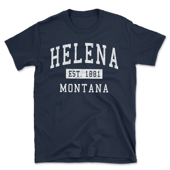 Helena Montana Classic Established Men's Cotton T-Shirt