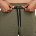 thumbnail image 2 of Nike Men's Dri-FIT Fleece Fitness Pants Color: Medium Olive/Black Size: XS, 2 of 4