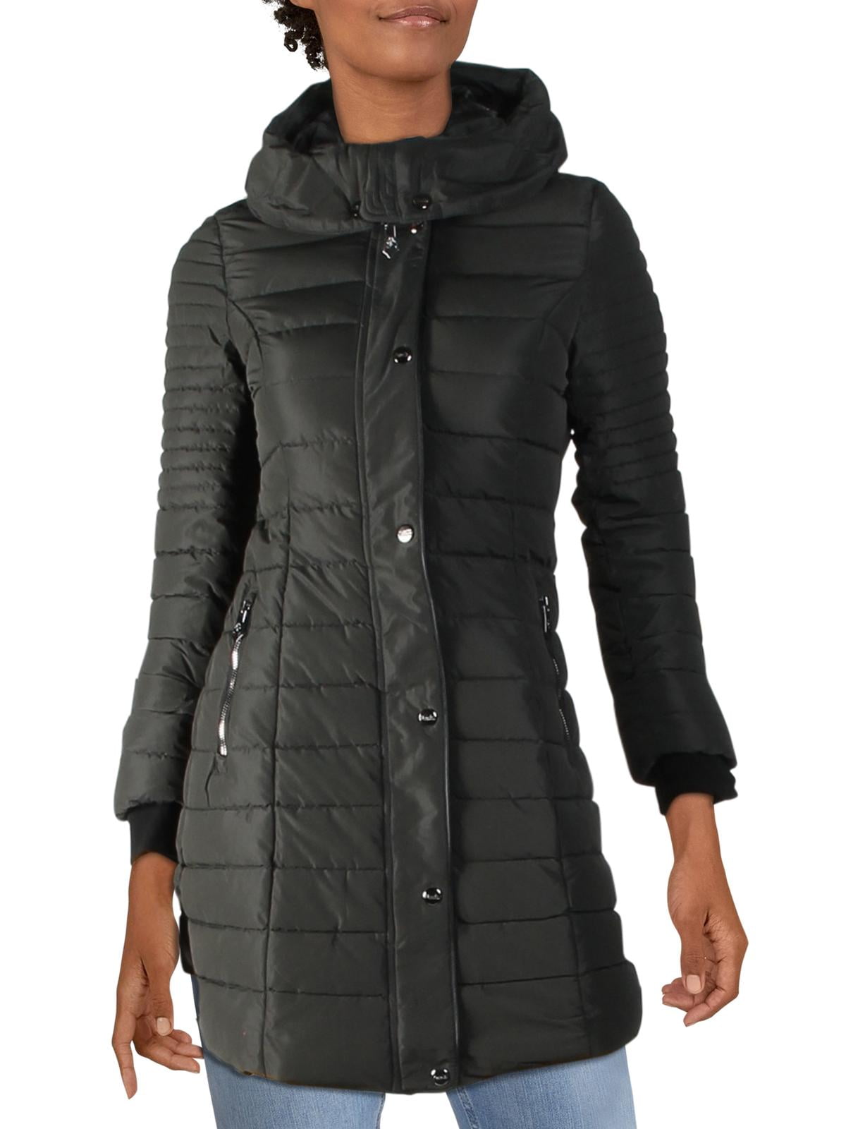 nanette lepore women's long puffer coat