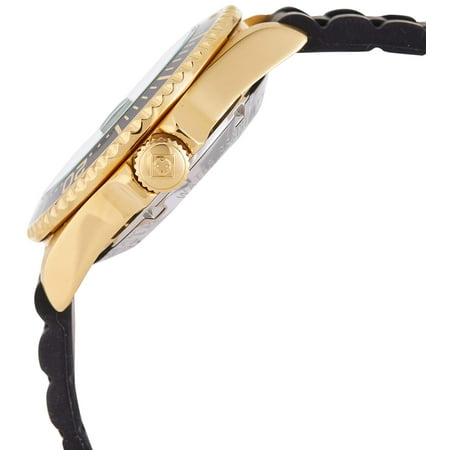 Invicta Men s Pro Diver 23681 Gold Silicone Automatic Diving Watch Walmart