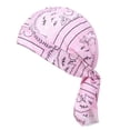 thumbnail image 2 of Pirate Head Scarf Bandana Cap Printed Head Wrap Adjustable Tie Back Skull Cap Cycling Headwear Breathable Stretch Head Cover for Riding Streetwear Travel and Daily Wear, 2 of 8