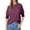 RD2, variant on Solid Color Plus Size Loose Fit O-Neck Puff Sleeve Long Tee For Women Stylish Comfortable Casual Tops Shirts Stylish Dailywear