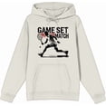 thumbnail image 4 of "Game Set Match" Tennis Sports Adult Sand Long Sleeve Hoodie-XL, 4 of 6