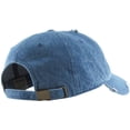 thumbnail image 6 of Washed Solid Vintage Distressed Cotton Dad Hat Adjustable Baseball Cap Polo Style, 6 of 7