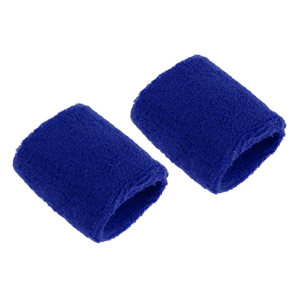 2 muñequeras deportivas para baloncesto para hombres, mujeres, niños y adultos. azul profundo