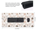 thumbnail image 3 of Disketp Rabbit In Space Gaming Mouse Mat Long Extended Mouse Pad Desk Mat Non-Slip Rubber Mice Pads Stitched Edges(315.5 x 16 x 0.12 Inches), 3 of 8